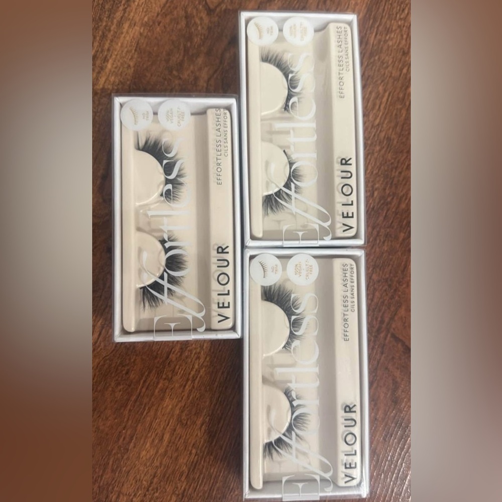 3pcs VELOUR Effortless Lashes - Black